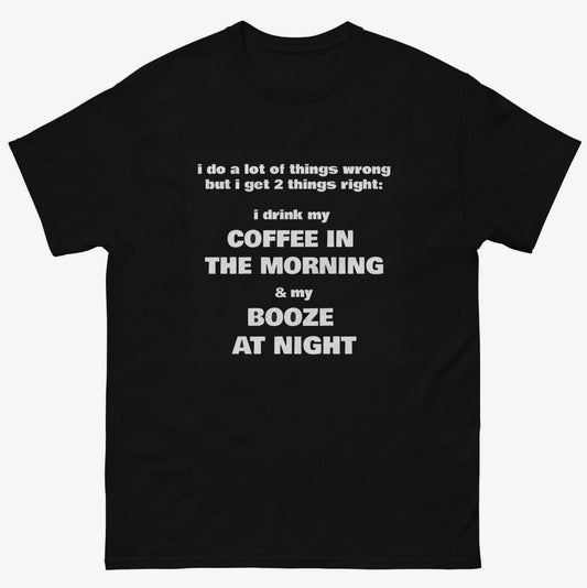 Booze at Night Lyric T-Shirt